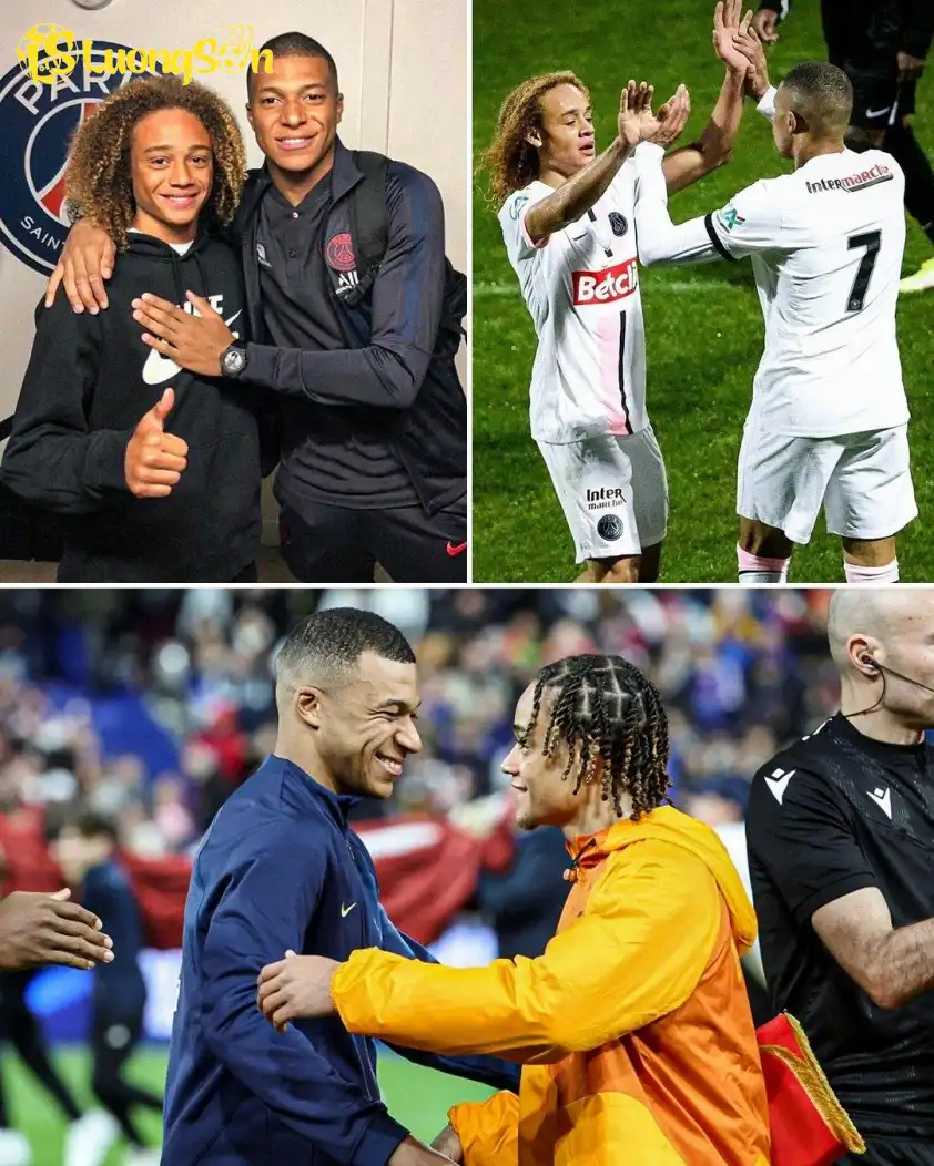 2 cầu thủ có mối quan hệ rất thân thiết. (Ảnh: Ligue1-ENG) 2 cầu thủ có mối quan hệ rất thân thiết.